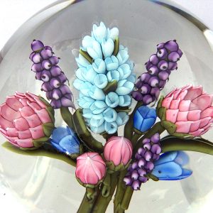 Aqua Hyacinth, Lilac & Protea by Clinton Smith